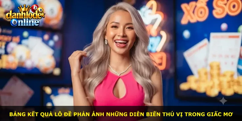 Bảng kết quả lô đề phản ánh những diễn biến thú vị trong giấc mơ