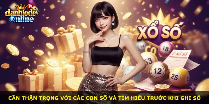 Cần thận trọng với các con số và tìm hiểu trước khi ghi số