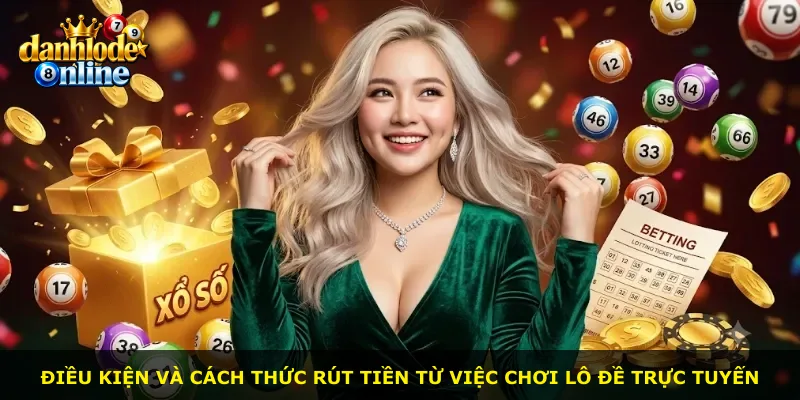 Điều kiện và cách thức rút tiền từ việc chơi lô đề trực tuyến