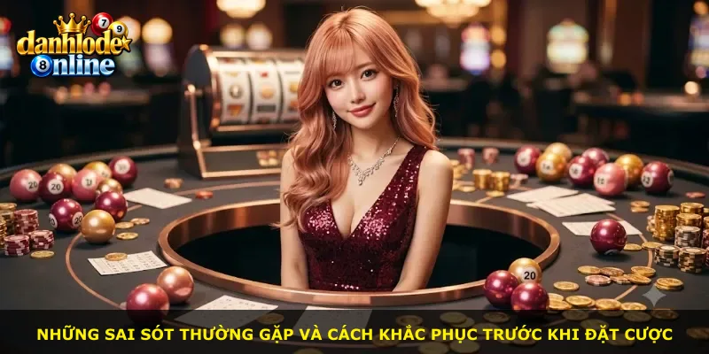 Những sai sót thường gặp và cách khắc phục trước khi đặt cược