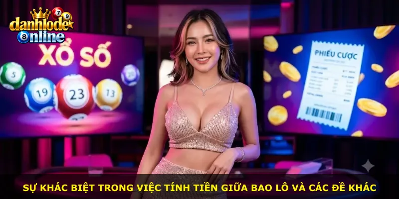 Sự khác biệt trong việc tính tiền giữa bao lô và các đề khác