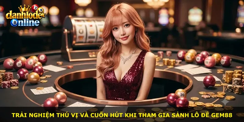 Trải nghiệm thú vị và cuốn hút khi tham gia sảnh lô đề Gem88